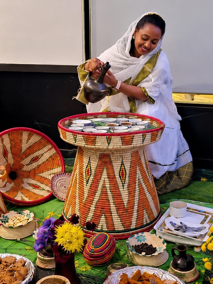 Yager Buna Ethiopian coffee ceremony hero image 2